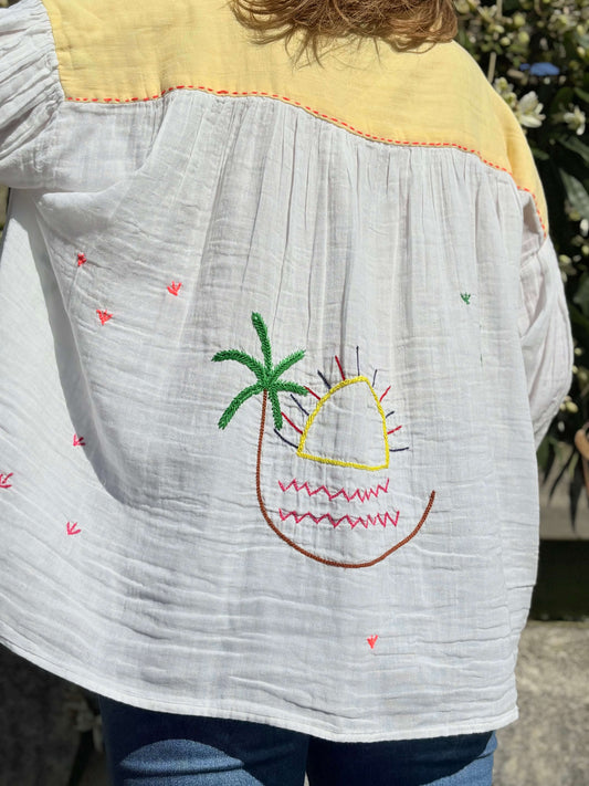 Chemise VICTOIRE jaune