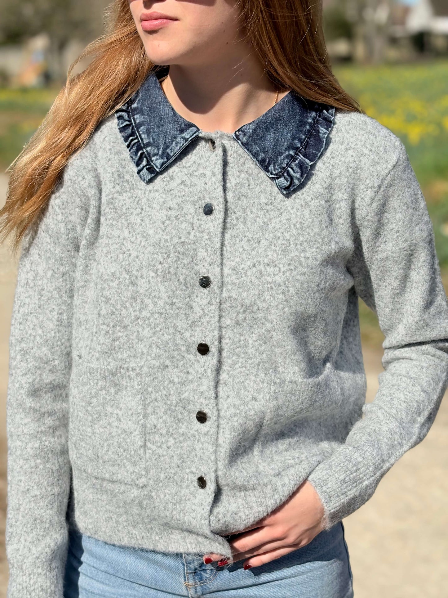 Gilet SULLY gris