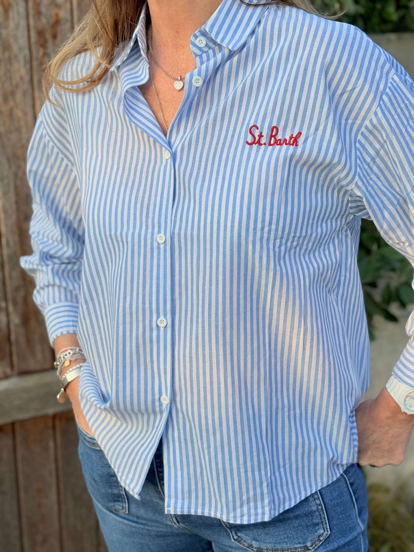 Chemise BARTH bleue