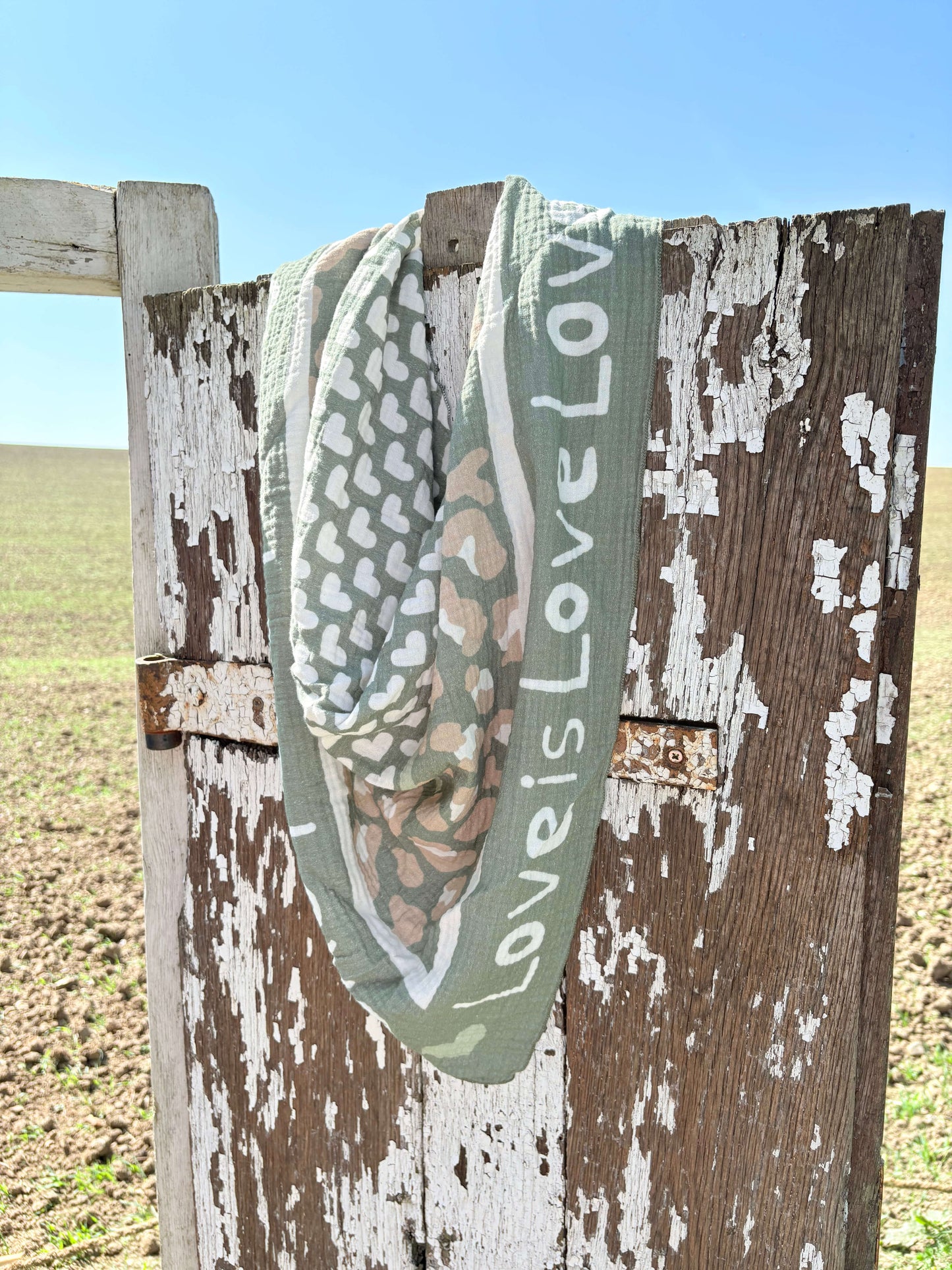 Foulard PERLA kaki
