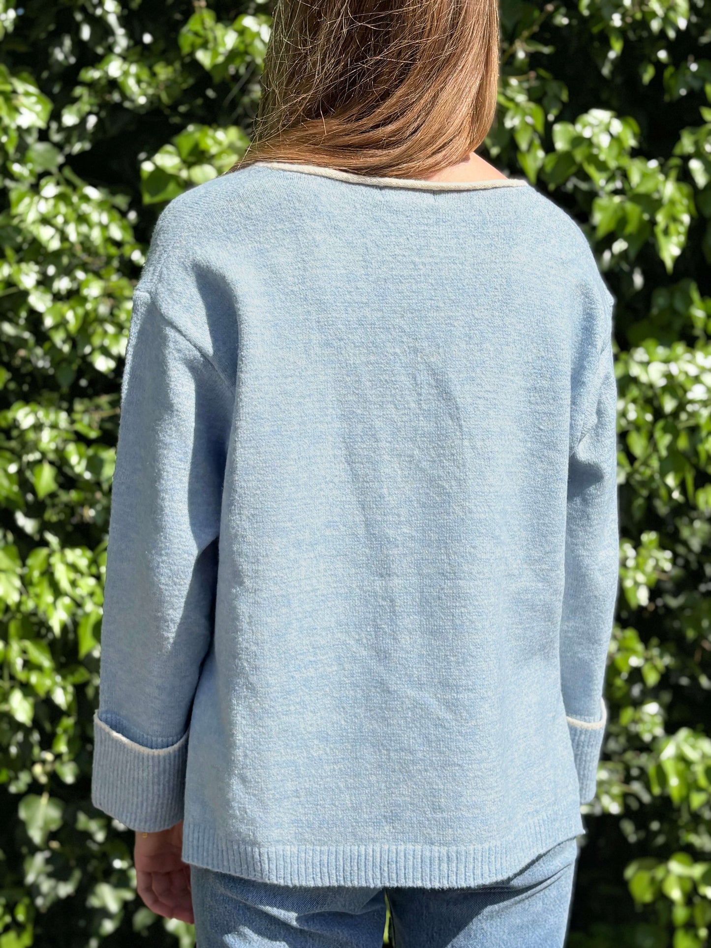 Pull BLOOM bleu