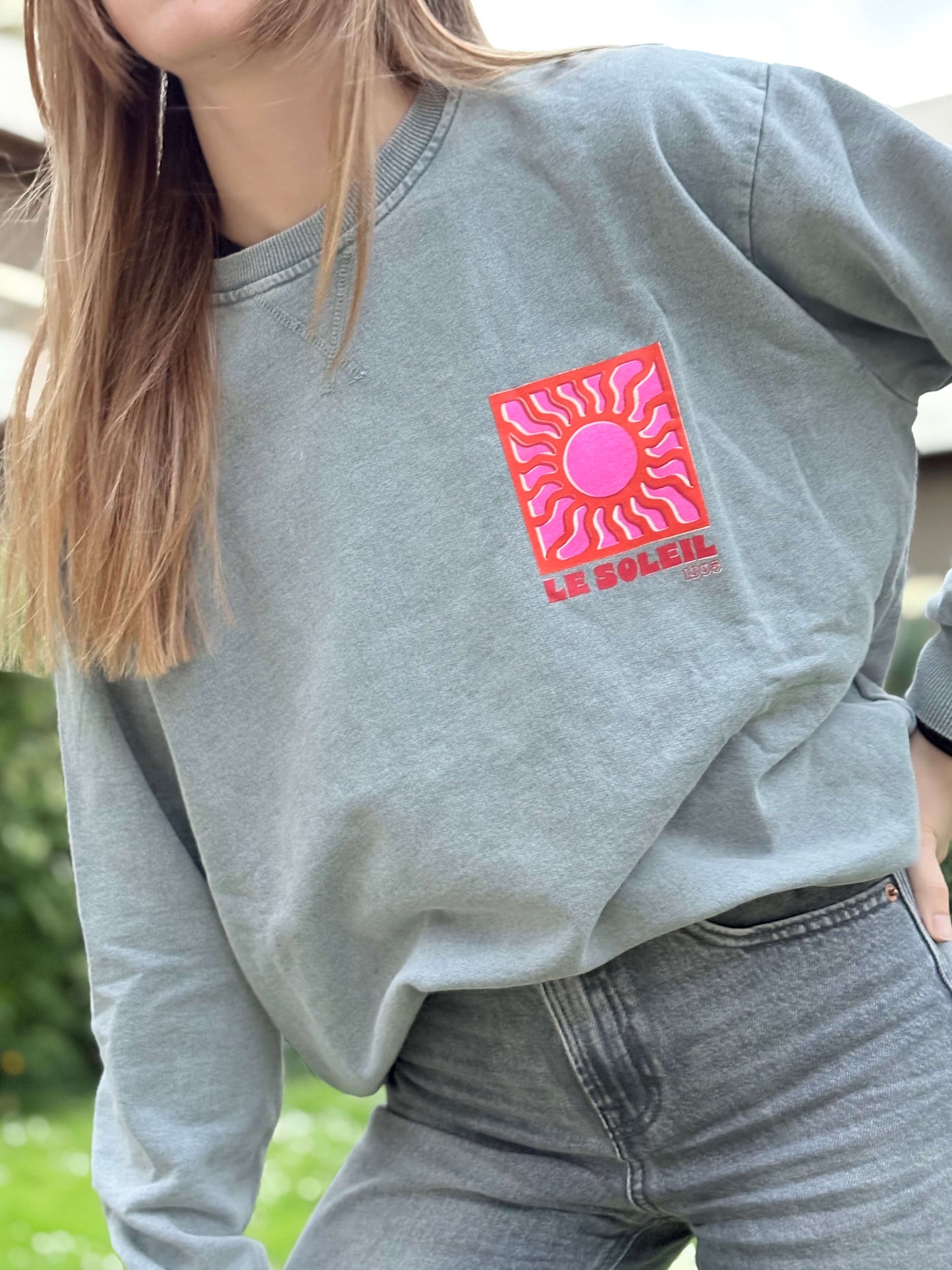 Sweat SOLEIL gris