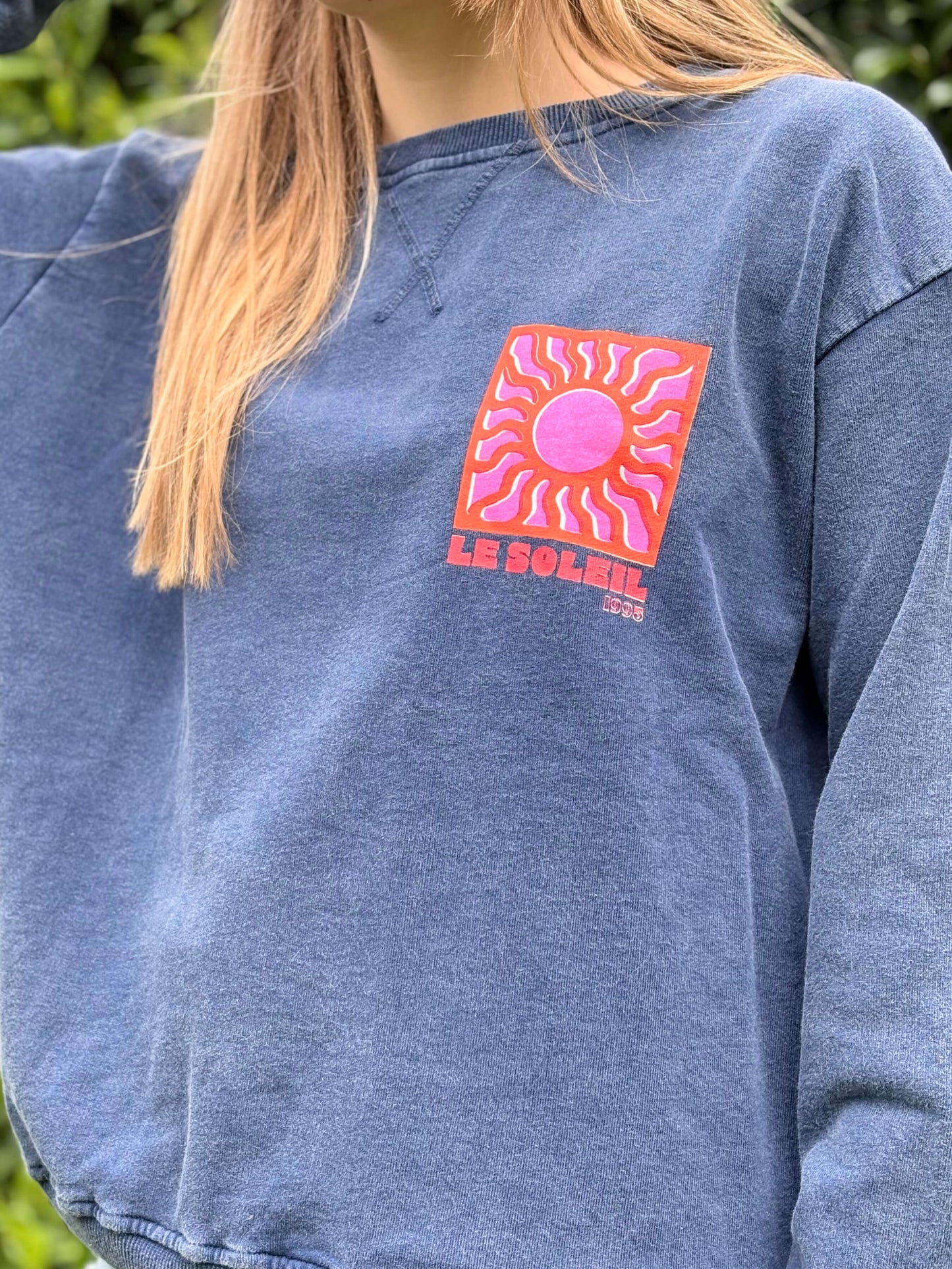 Sweat SOLEIL bleu marine