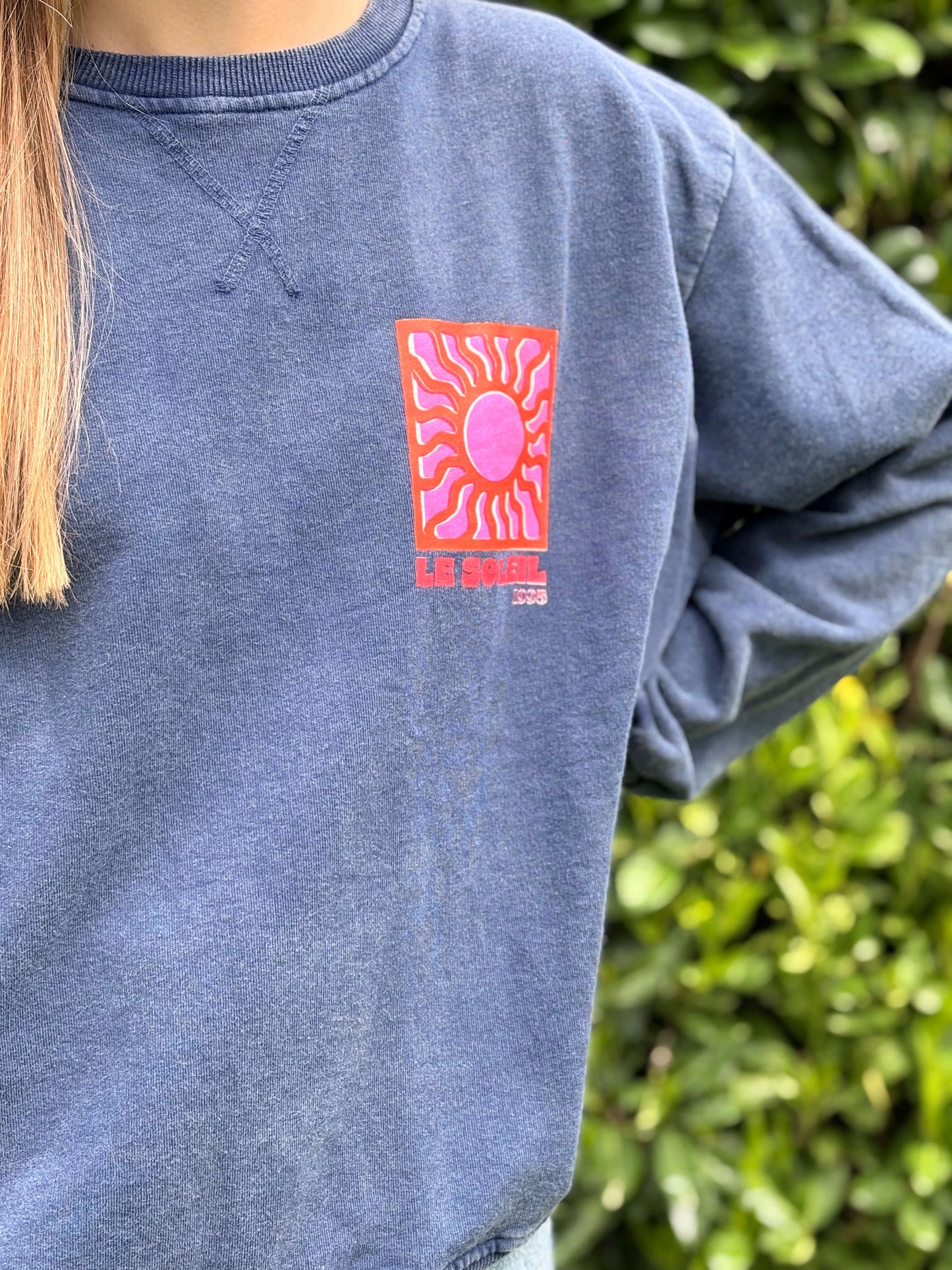 Sweat SOLEIL bleu marine