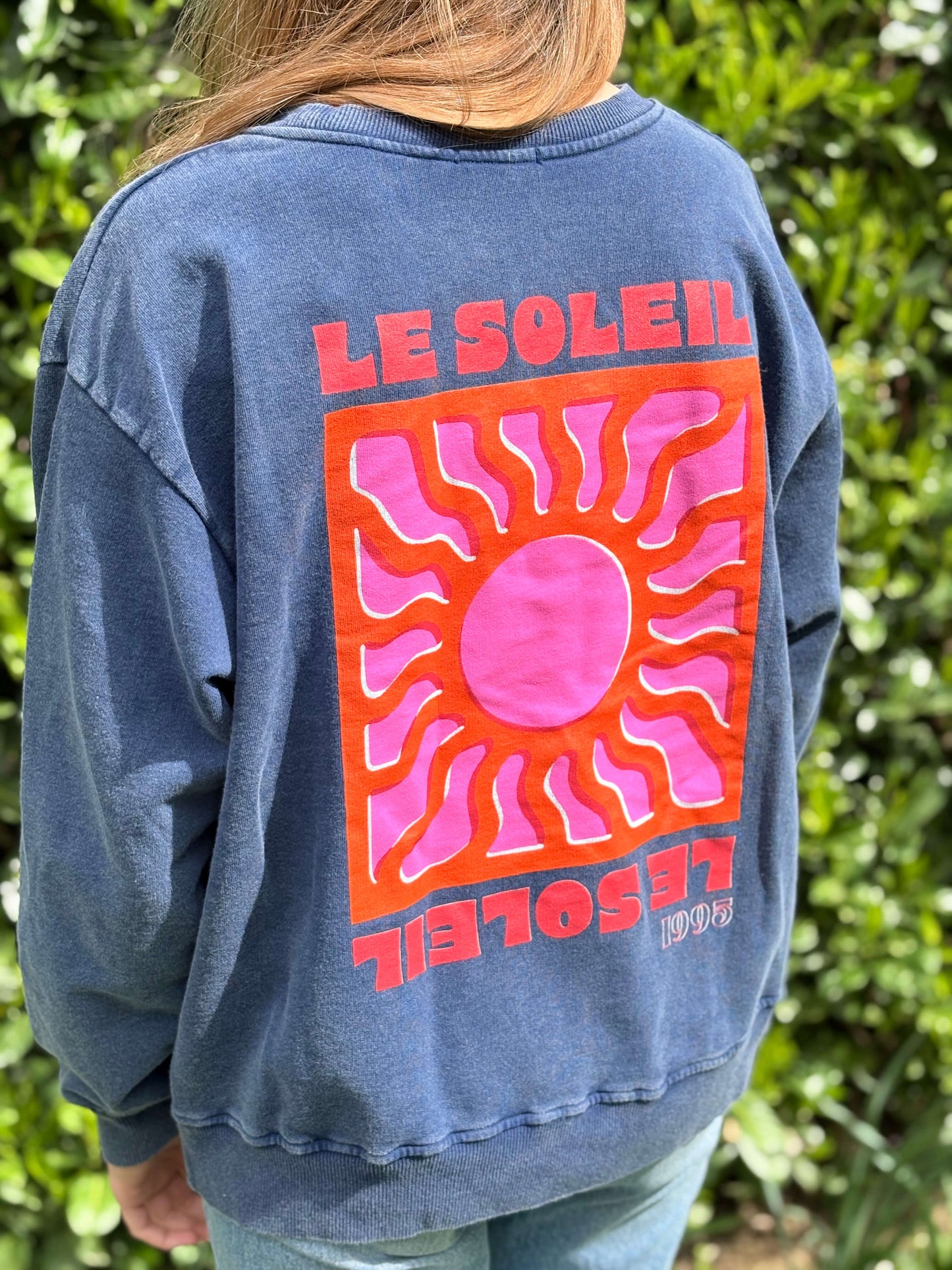 Sweat SOLEIL bleu marine
