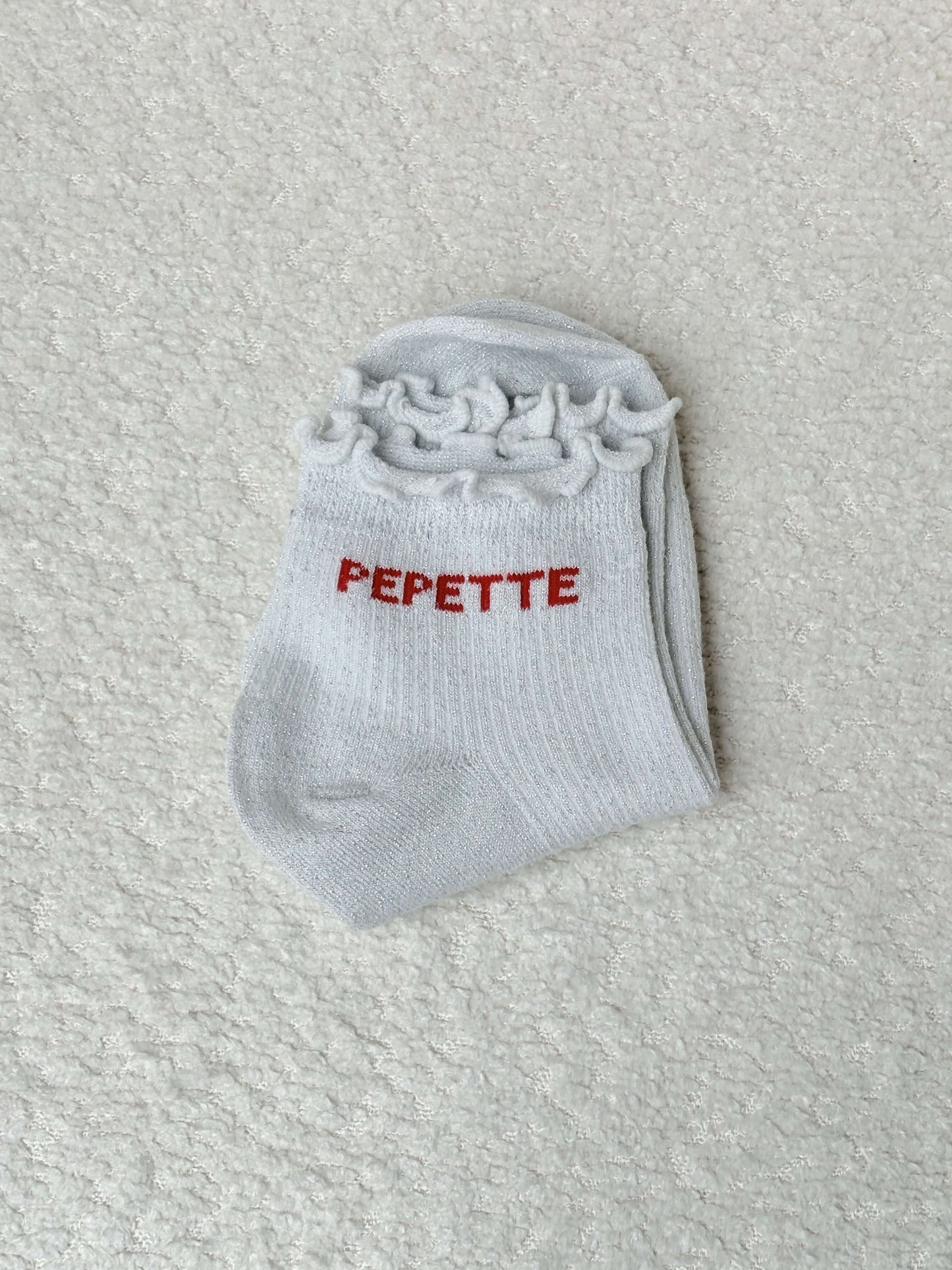 Chaussettes PÉPETTE argentées