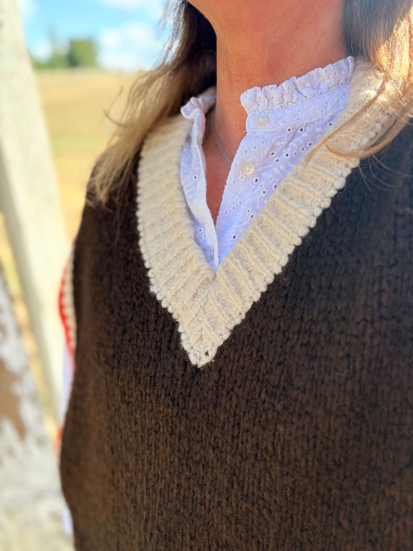 Pull LEA chocolat