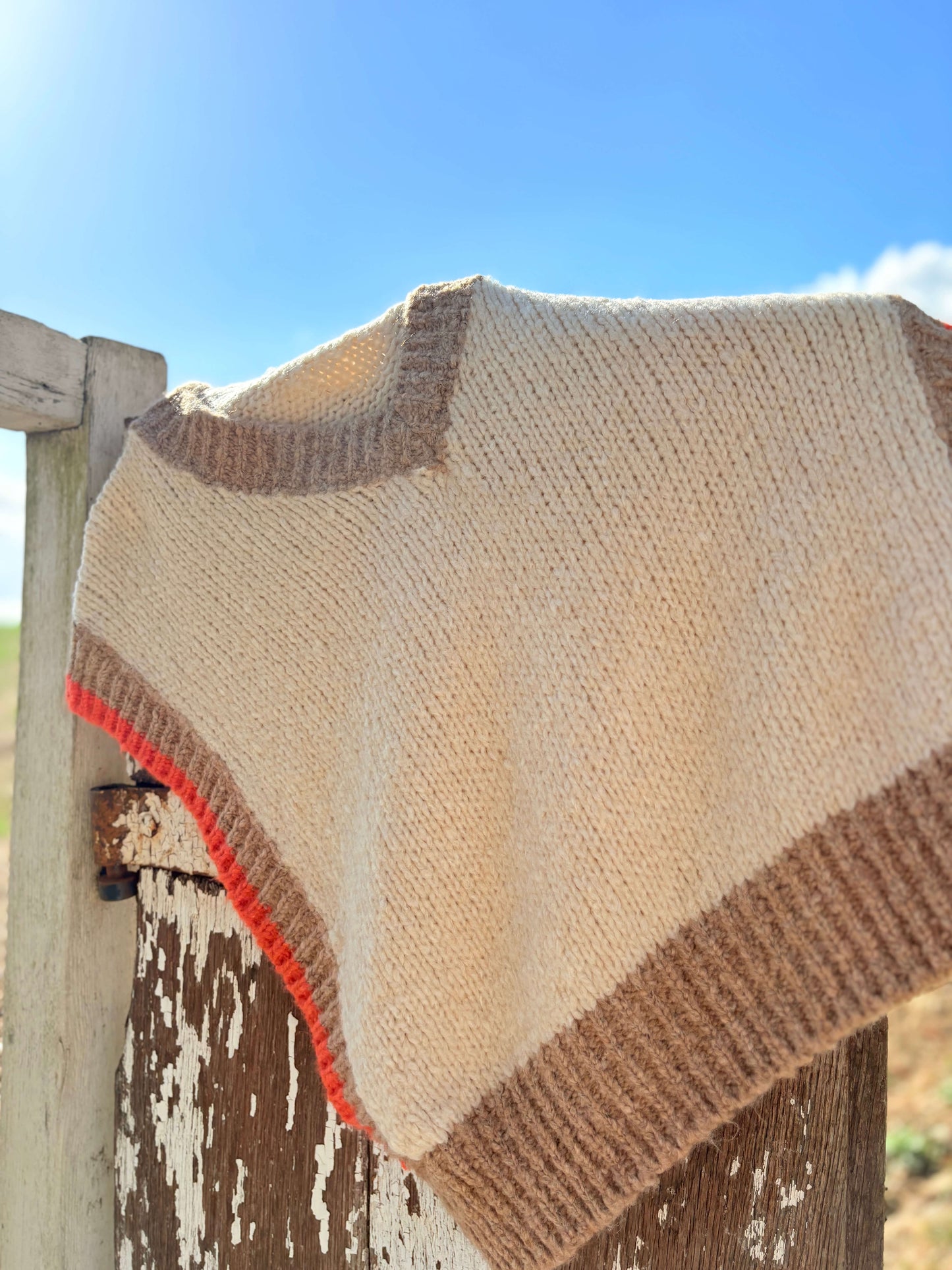 Pull sans manches bohème pour femme