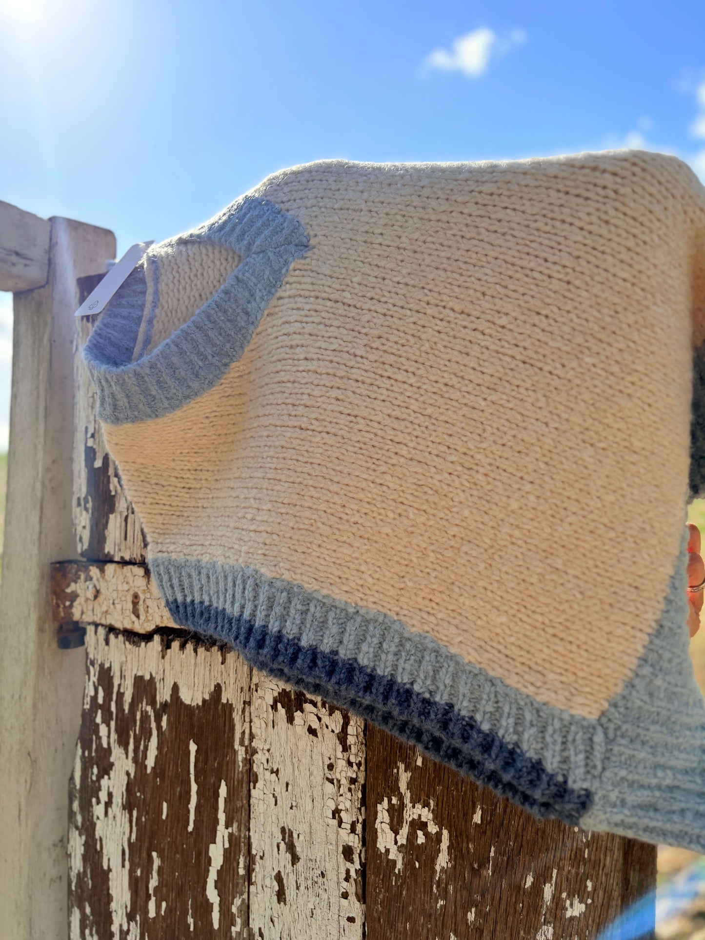 Pull sans manches bohème pour femme