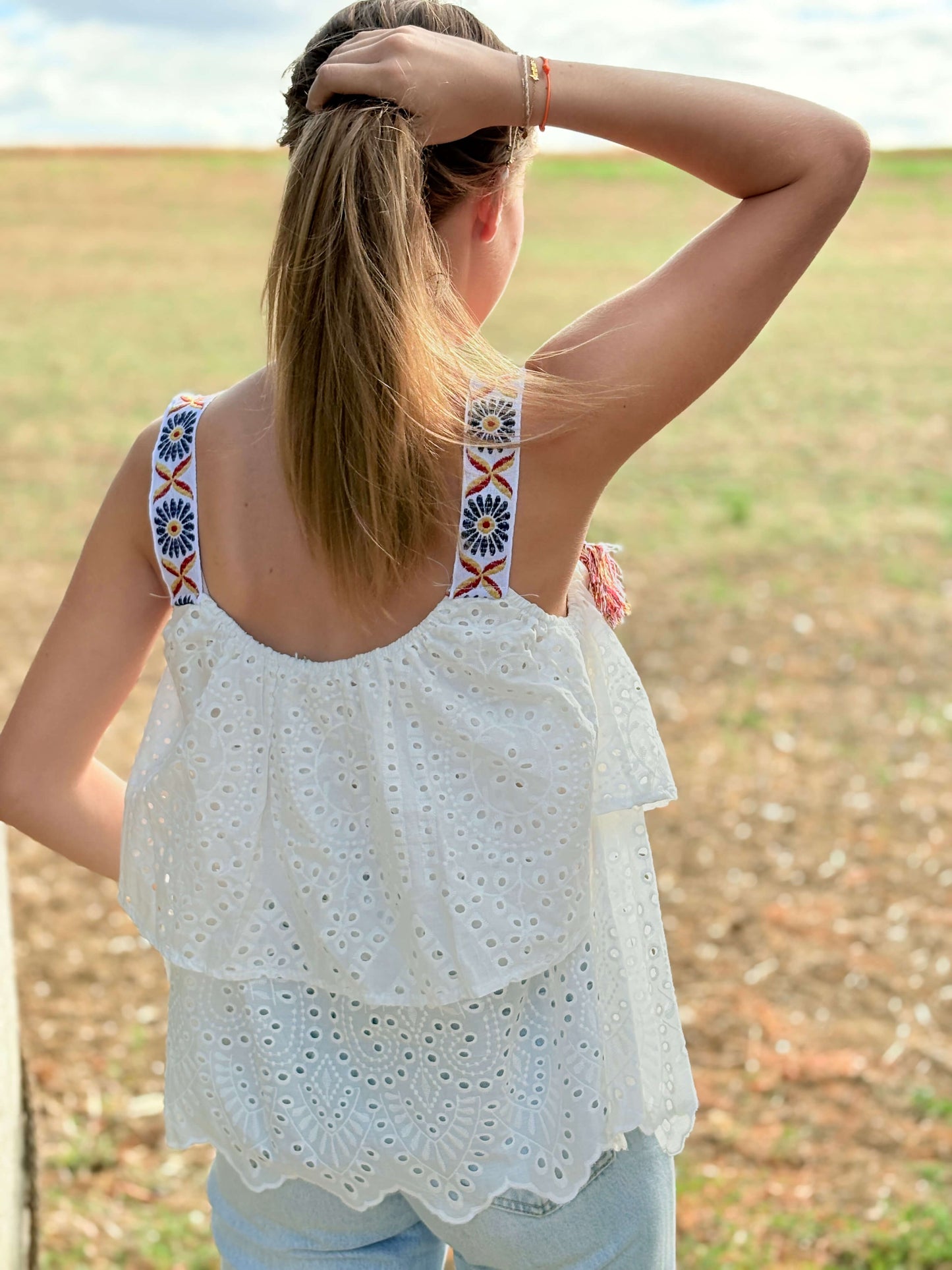 Top CHLOÉ blanc