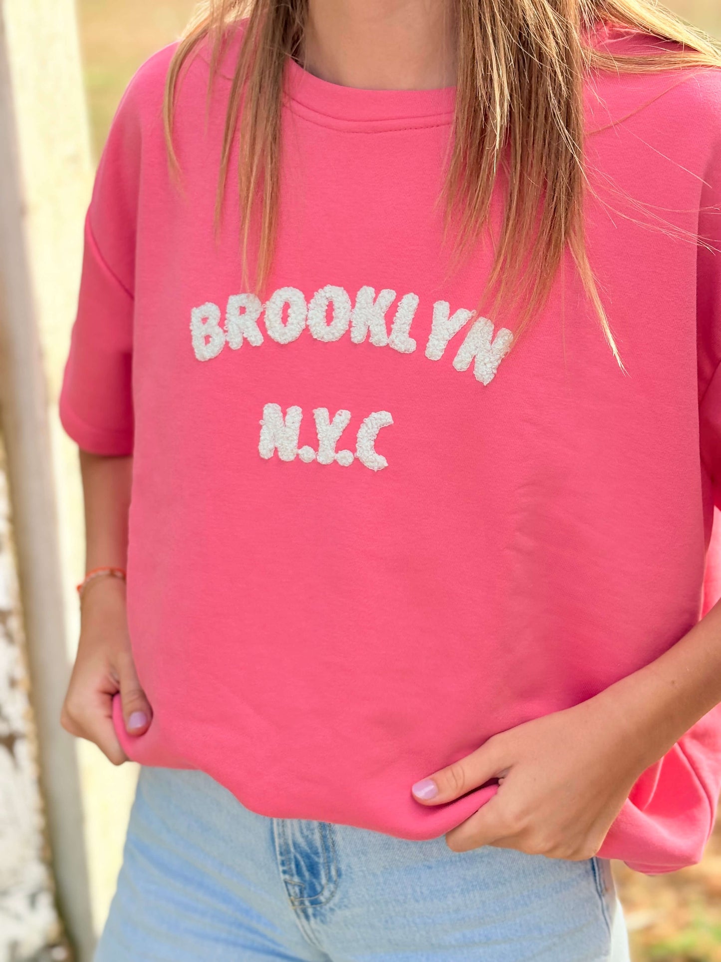 T-shirt SNOOPIE corail