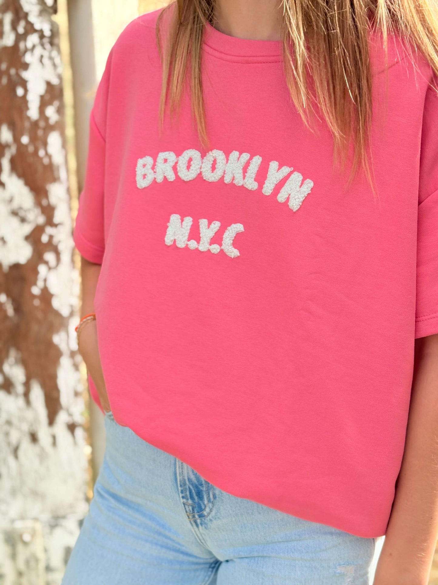 T-shirt SNOOPIE corail