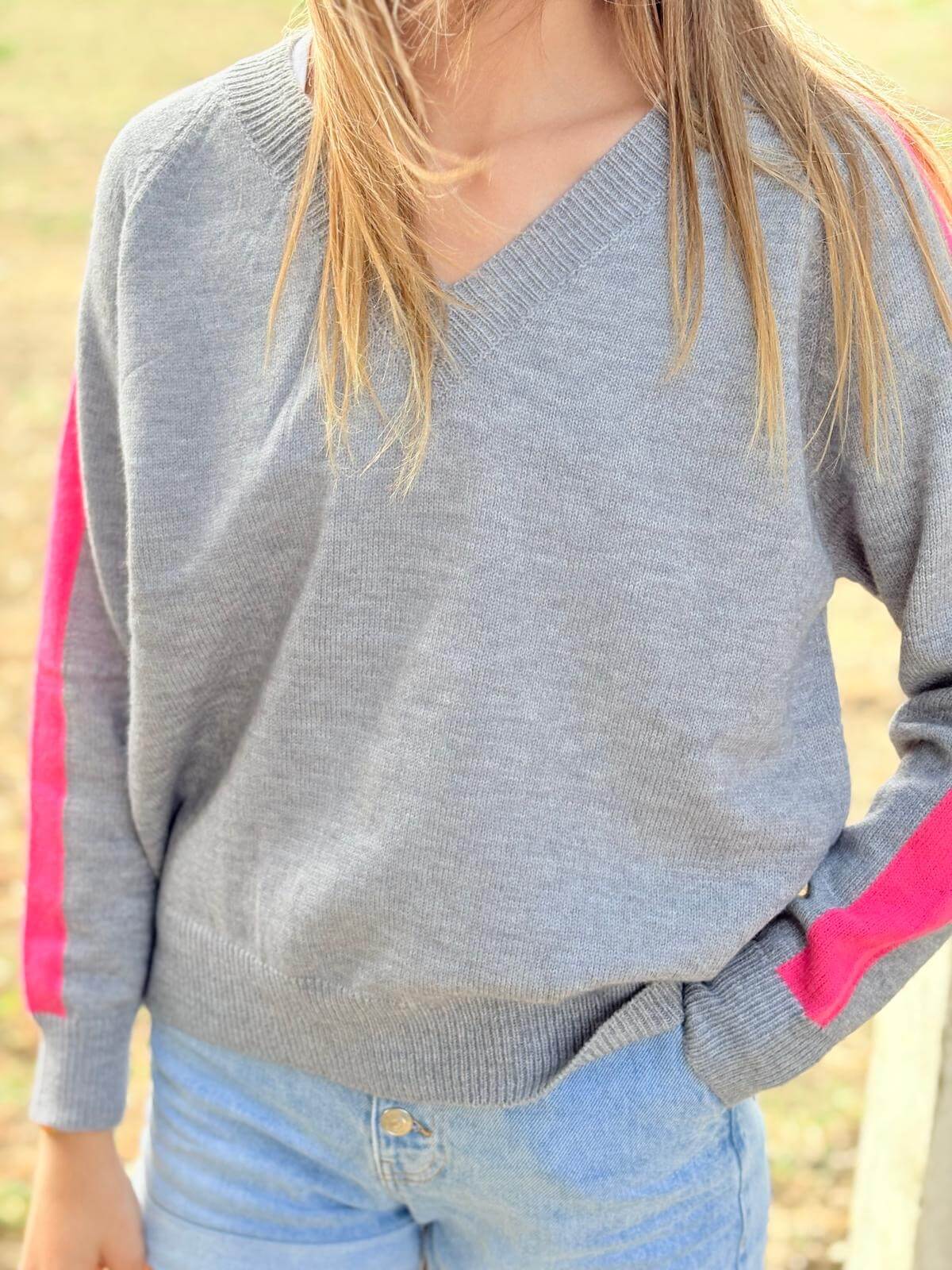 Pull MARINA gris
