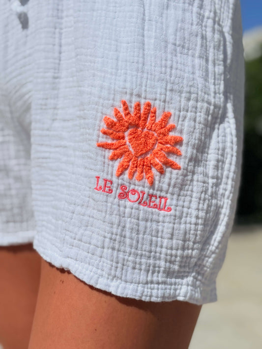 Short SUNSET orange