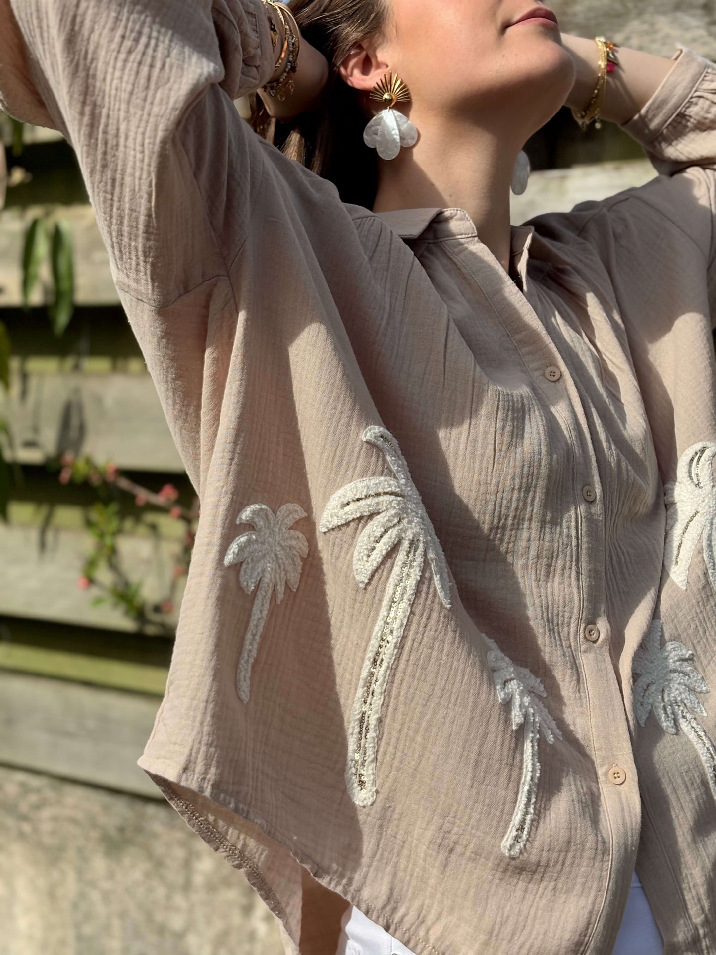 Chemise IBIZA beige