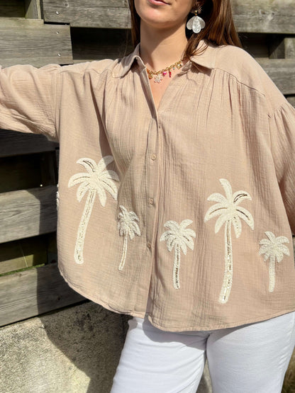 Chemise IBIZA beige