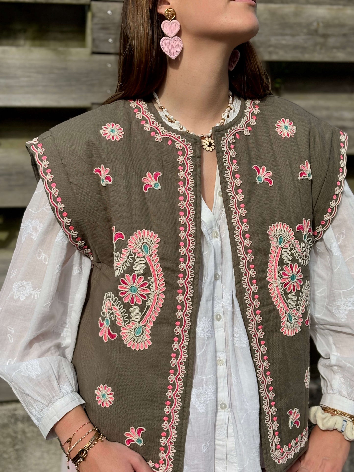 Veste INÈS kaki