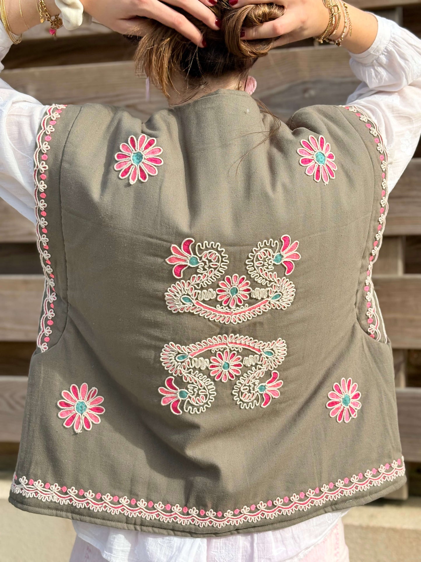 Veste INÈS kaki