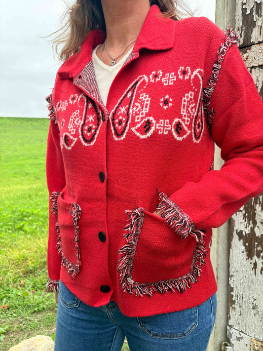Veste WEST rouge