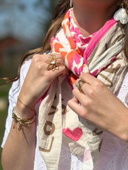 Foulard PERLA orange