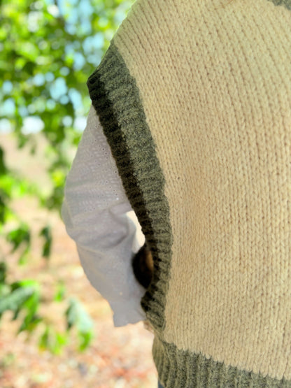 Manches pull sans manches bohème et élégant