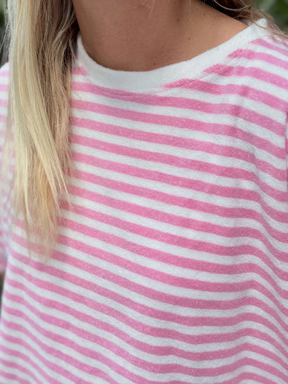 T-shirt éponge BOAT rose