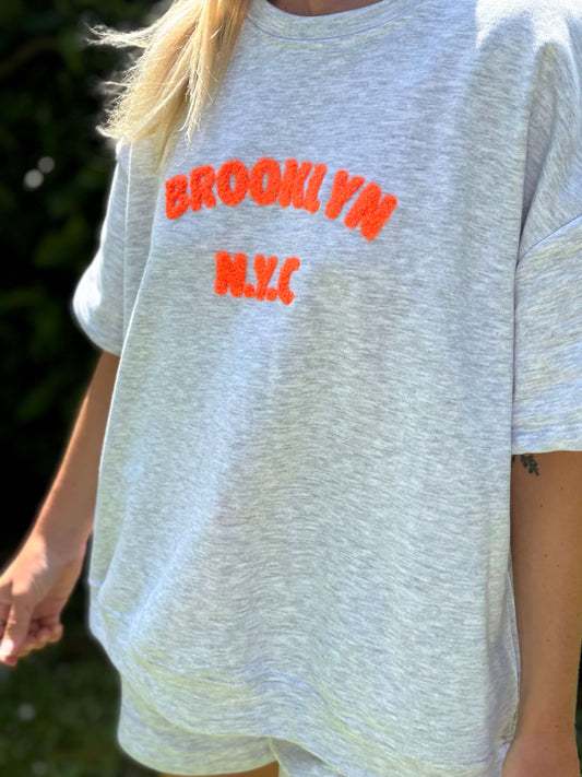 T-shirt SNOOPIE gris
