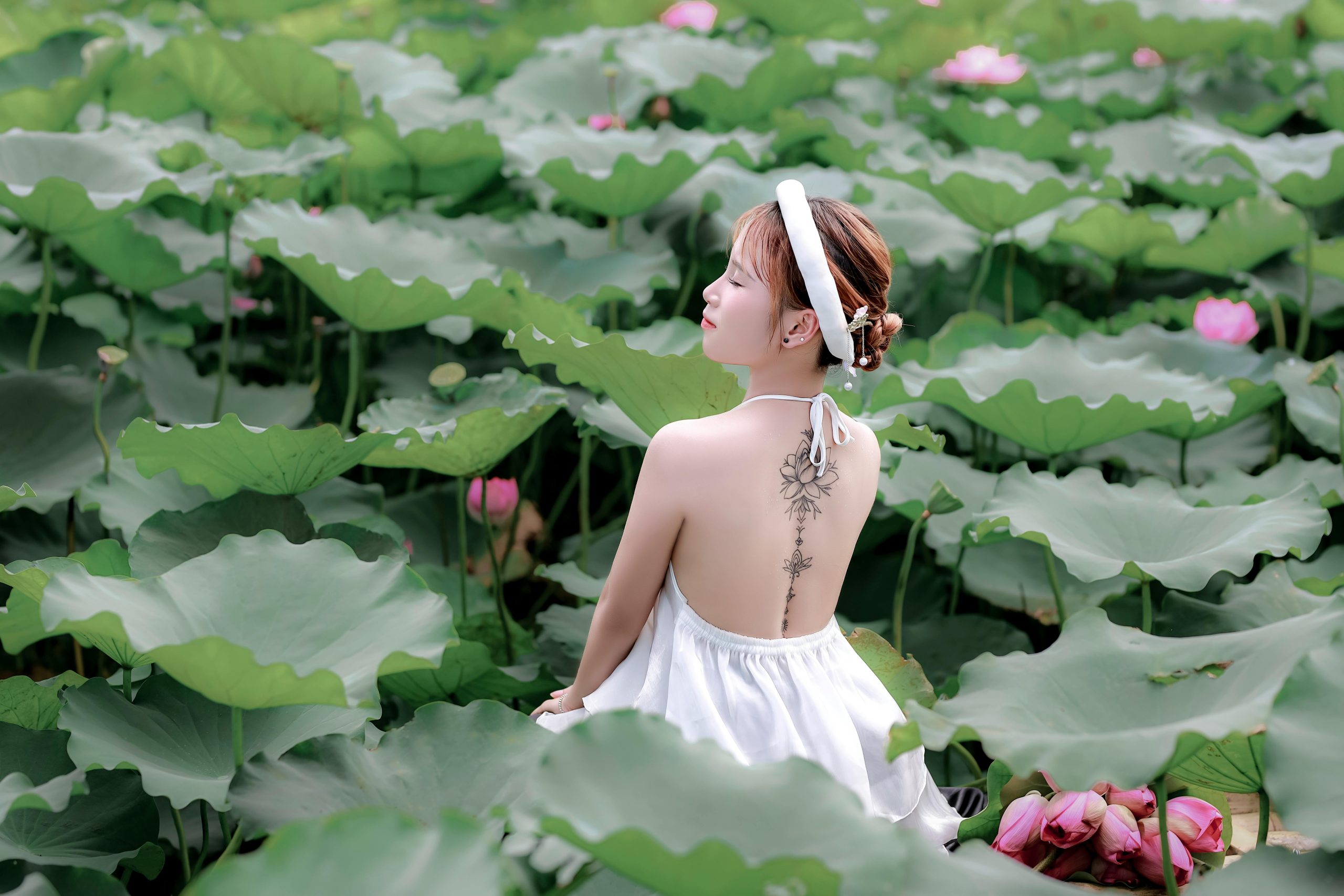 Lotus tatouage signification spirituelle