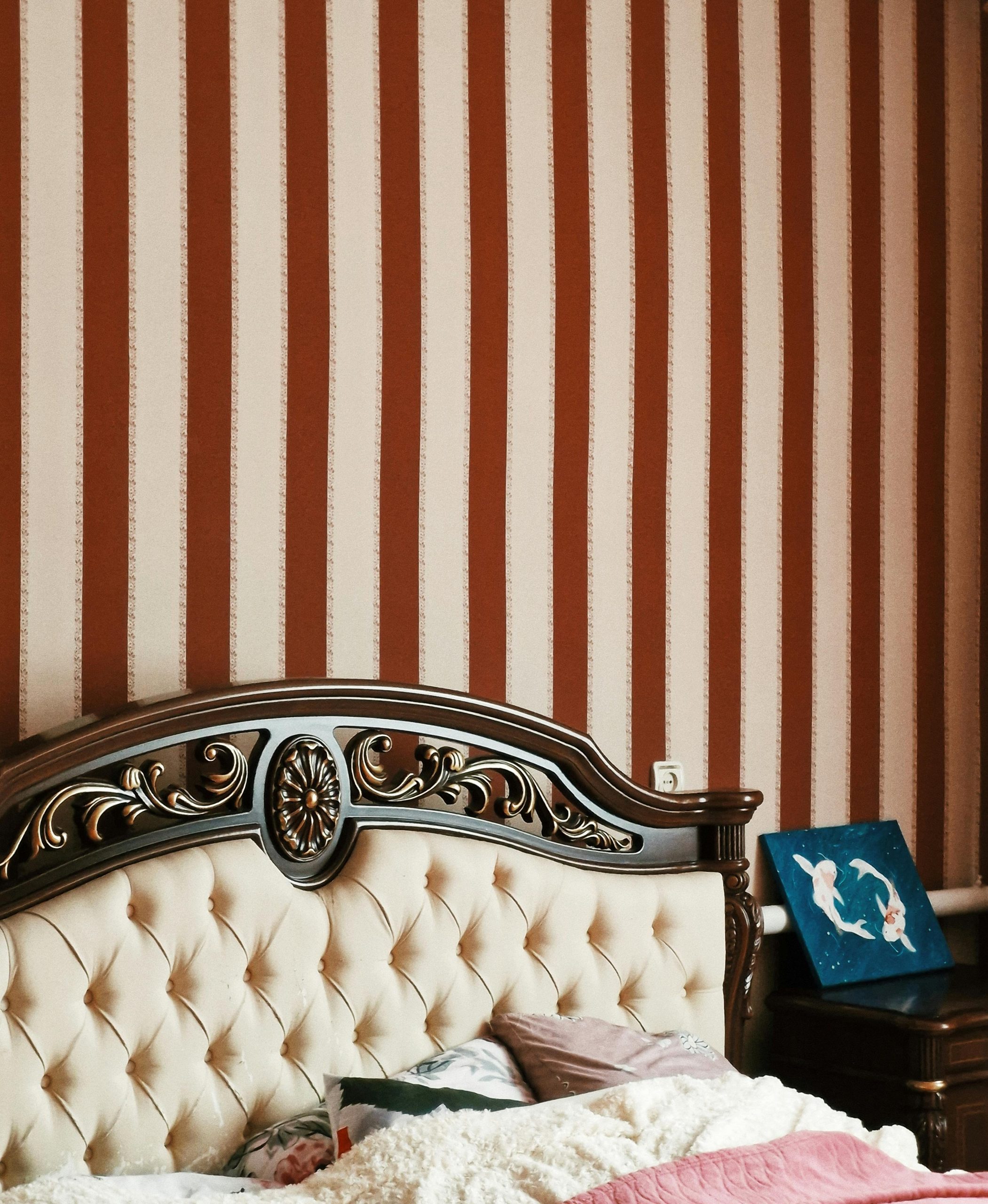 Transformer sa chambre avec papier peint tête de lit