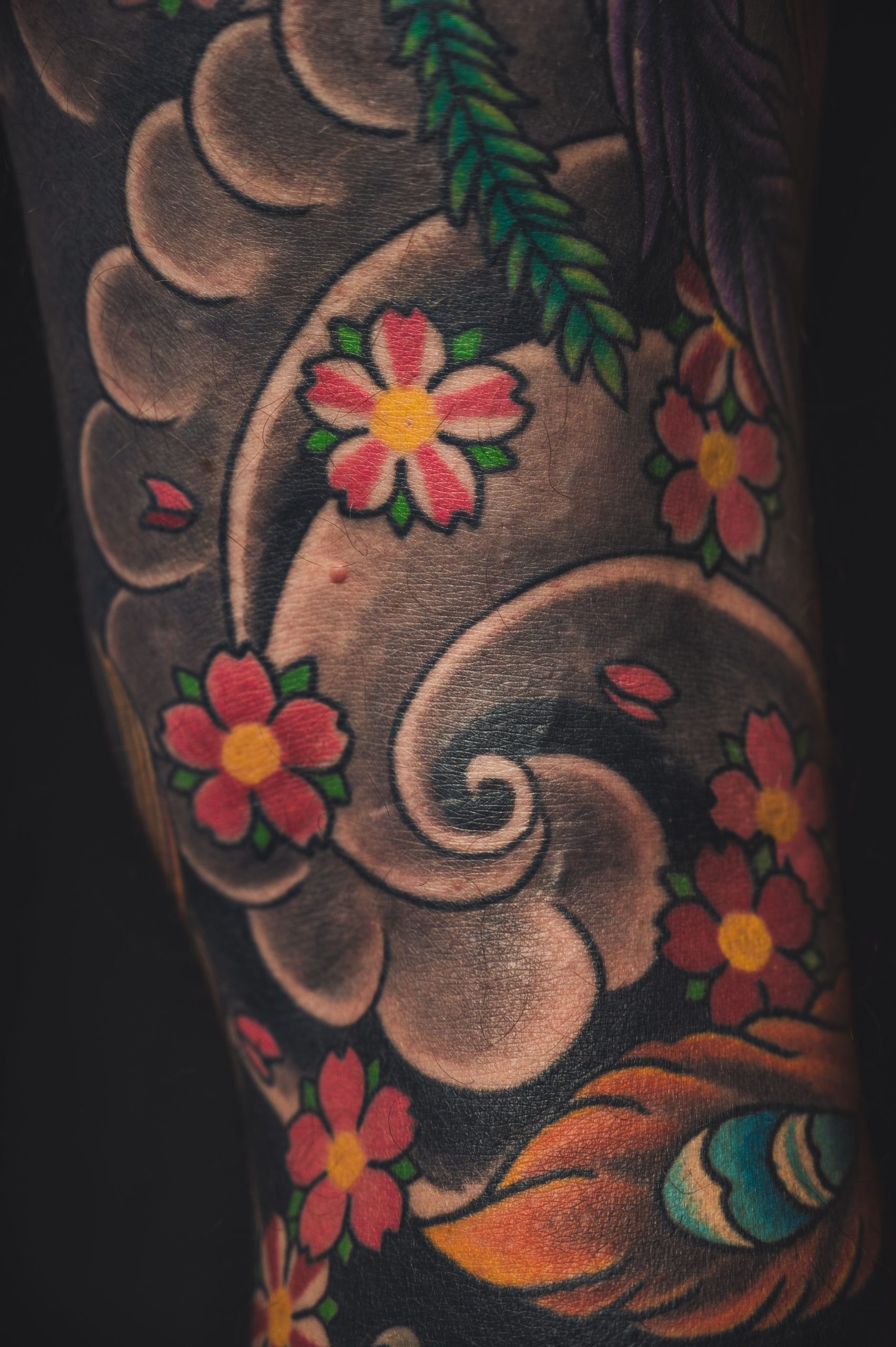 Signification fleurs japonaises tatouage