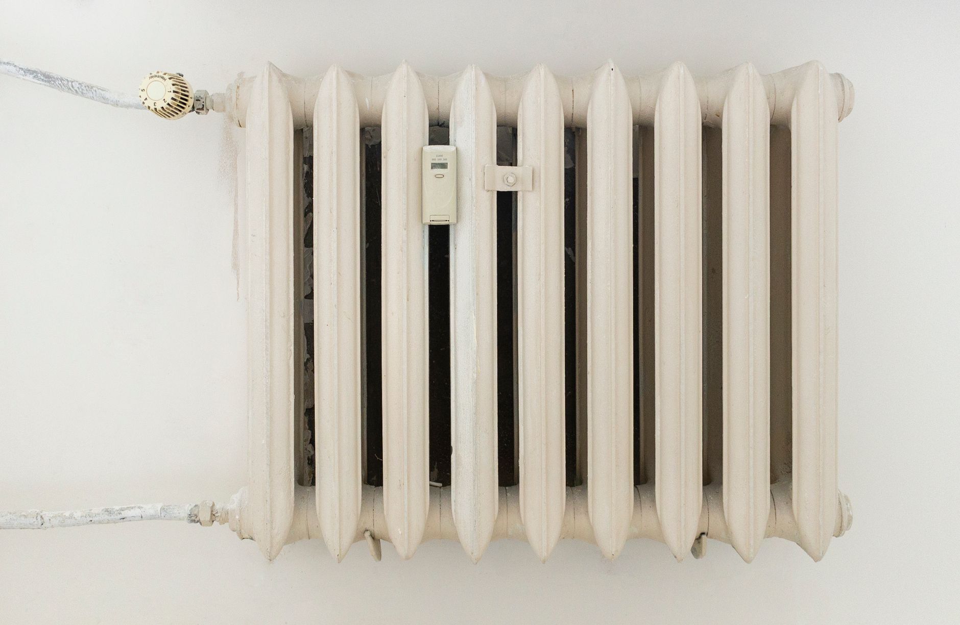 Radiateur blanc mural moderne